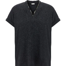 Gray Cotton T-Shirt