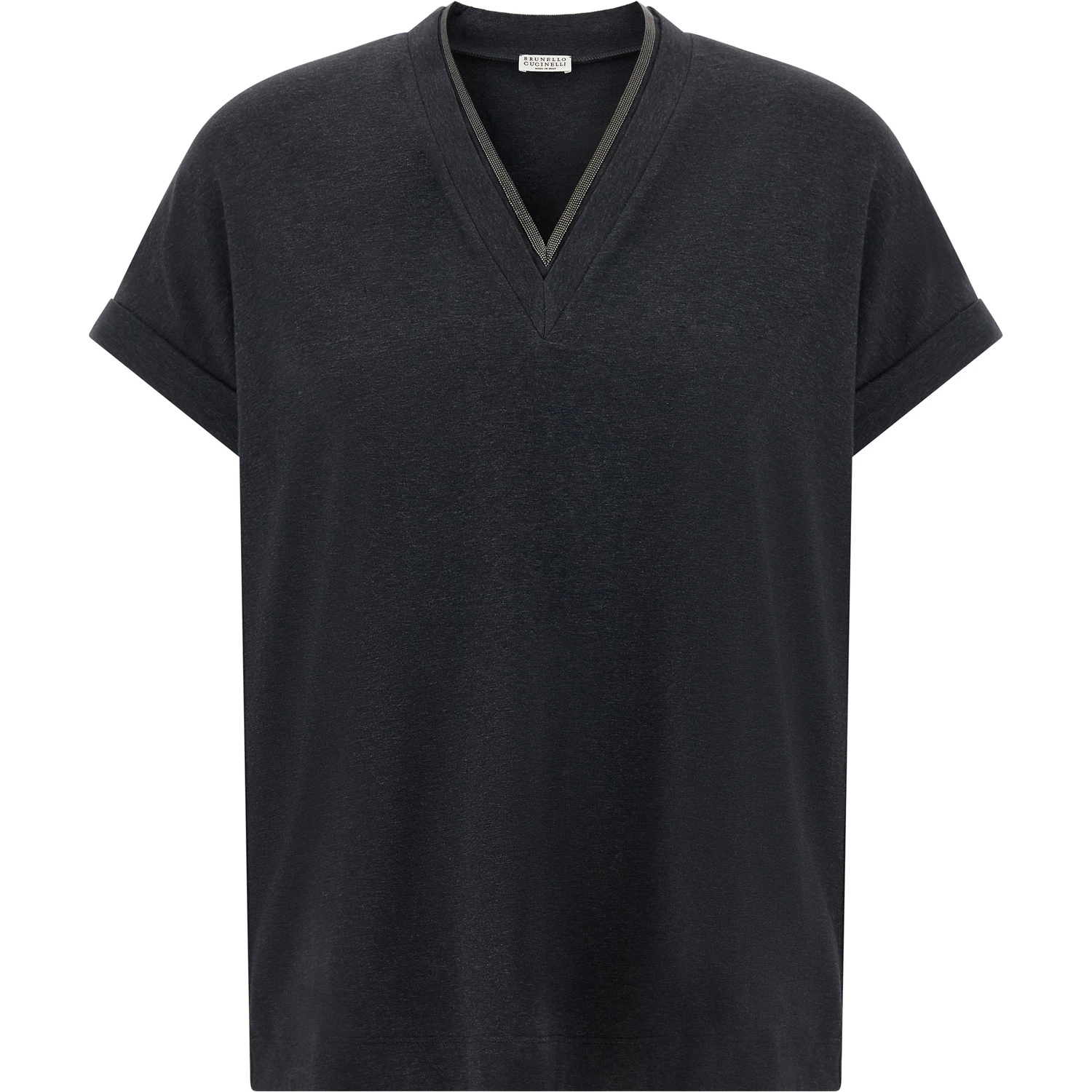 Gray Cotton T-Shirt