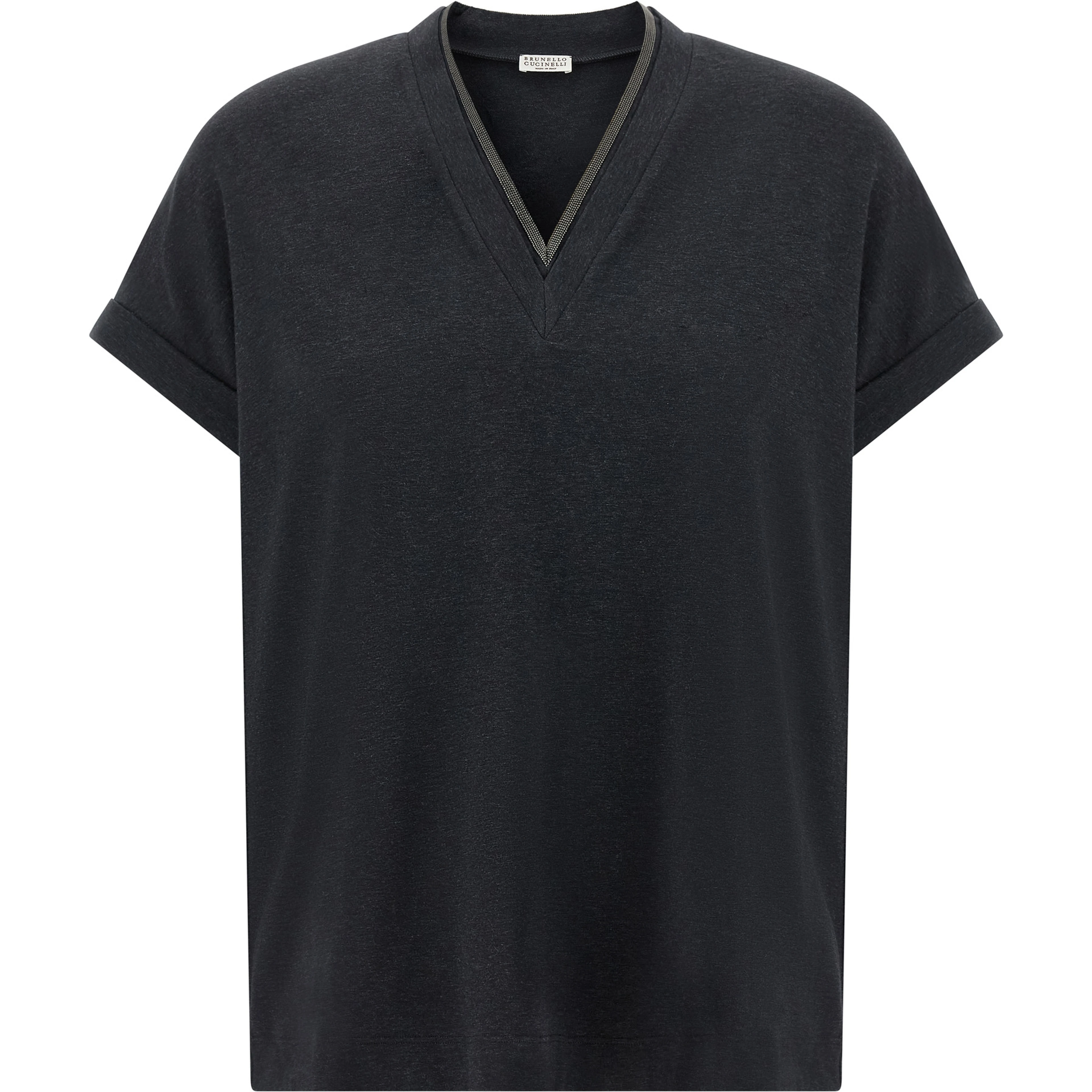 Gray Cotton T-Shirt