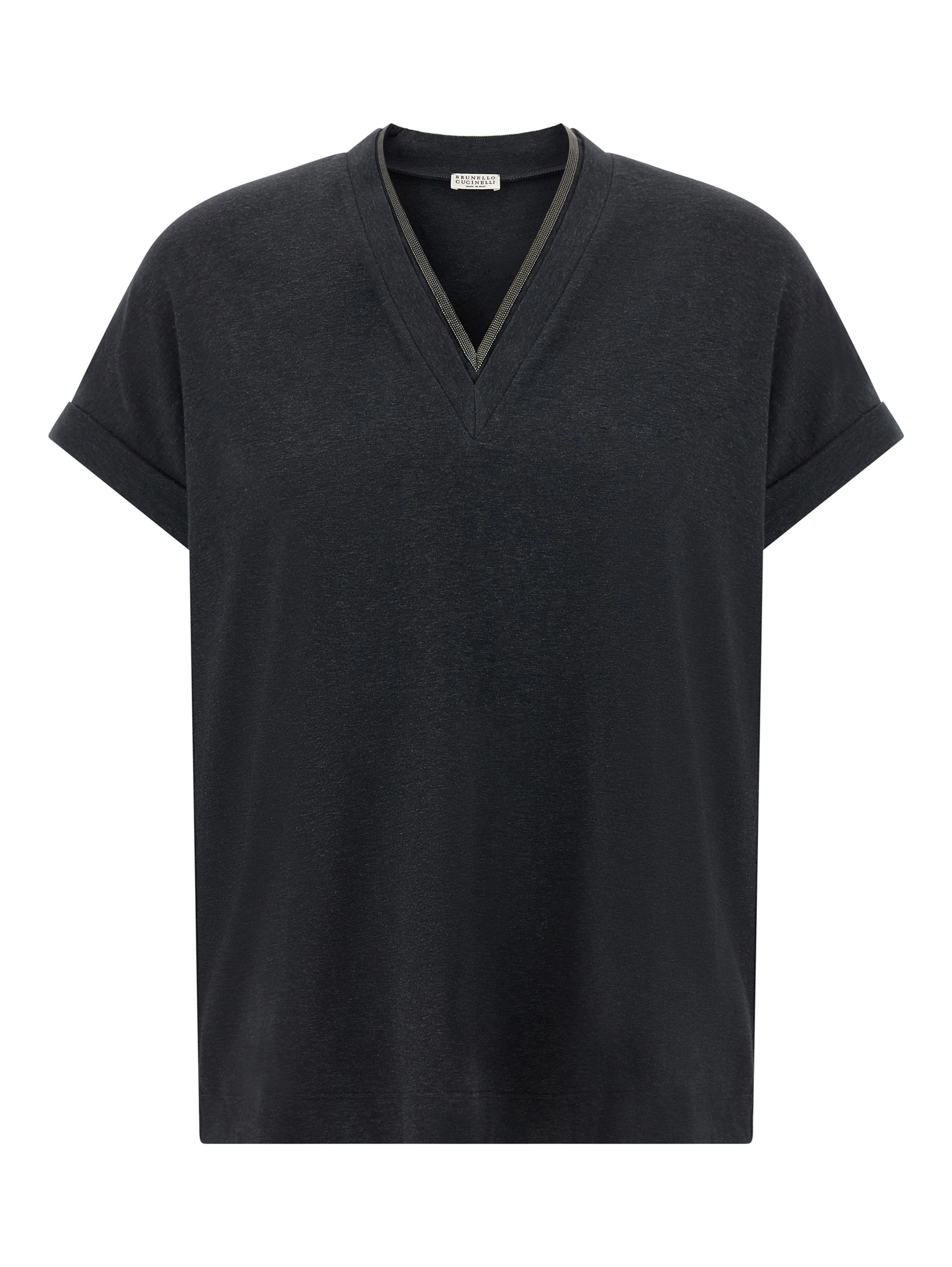 Gray Cotton T-Shirt