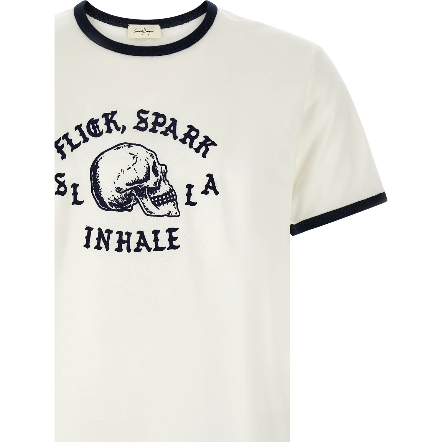 Bicolor Cotton T-Shirt