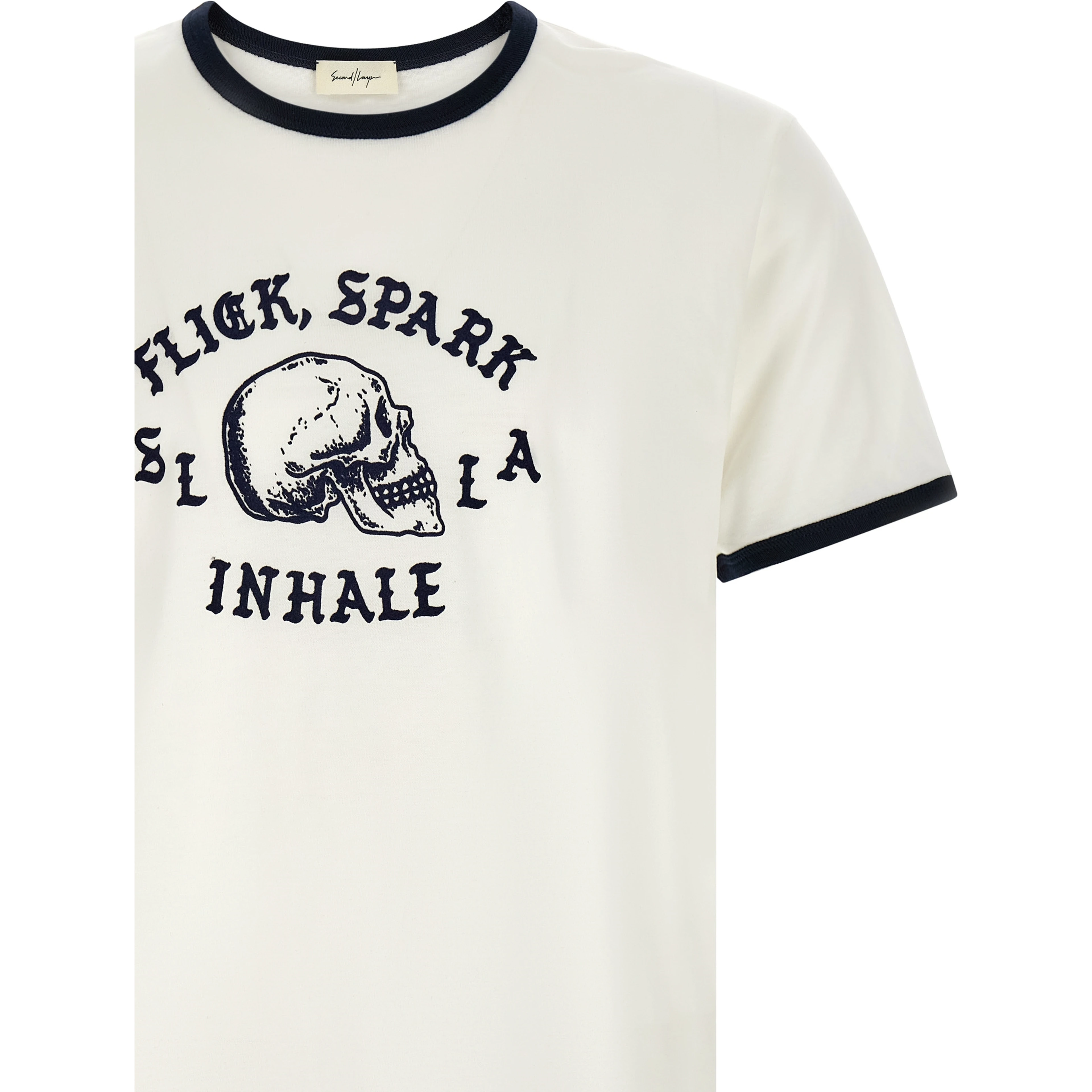 Bicolor Cotton T-Shirt