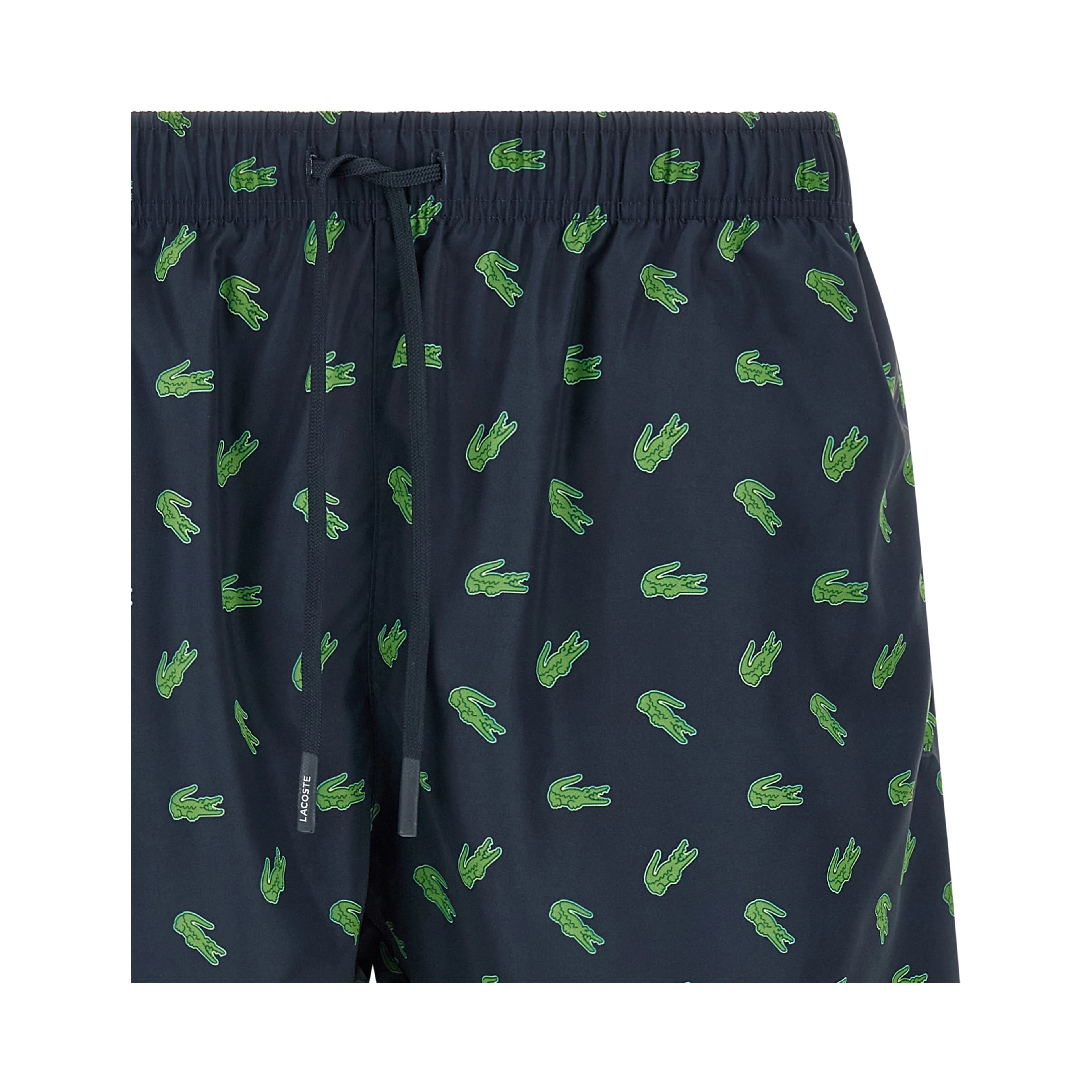 Blue Polyester Swim Shorts
