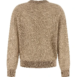 Beige Wool Cardigan