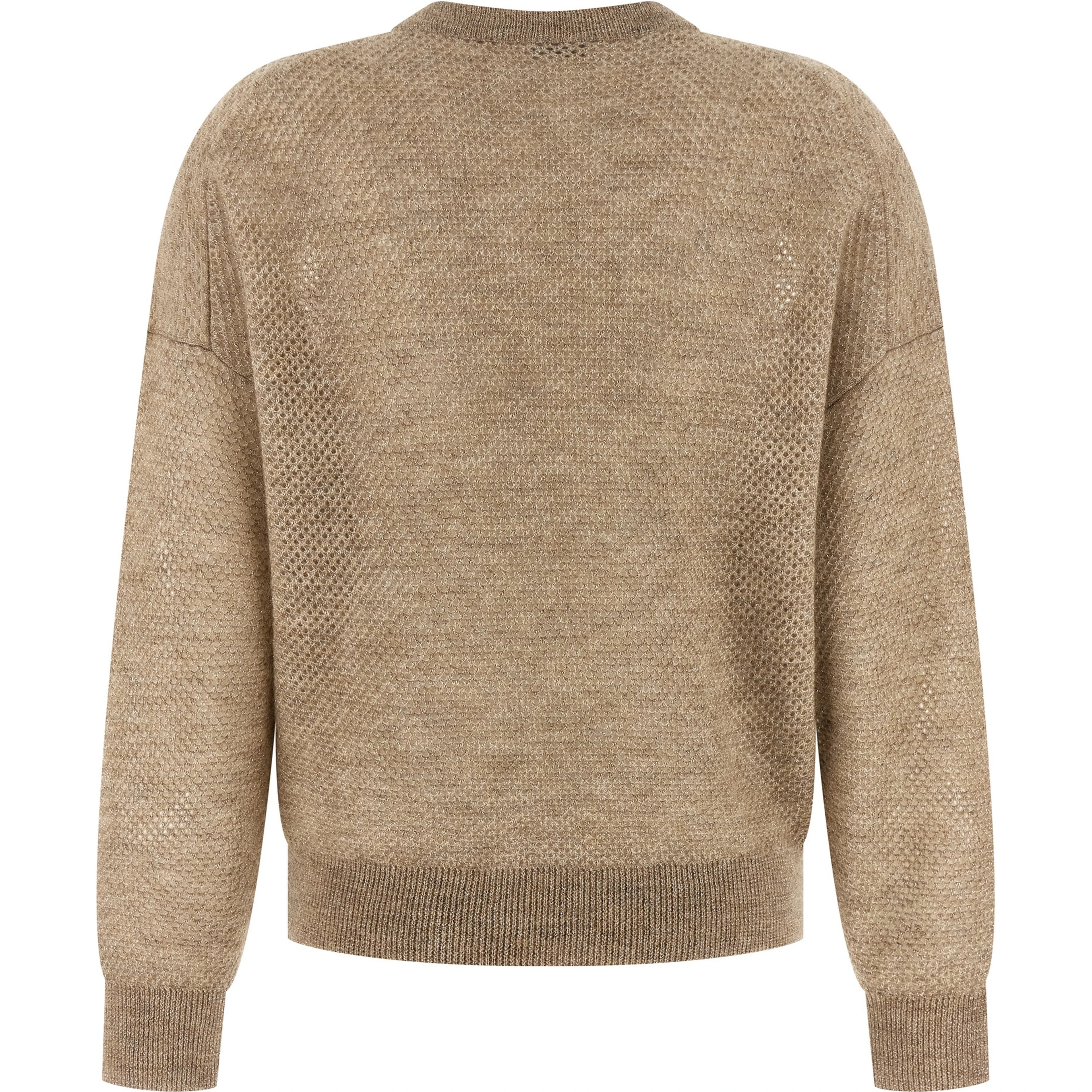 Beige Wool Cardigan