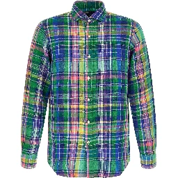 Multicolor Linen Blouse