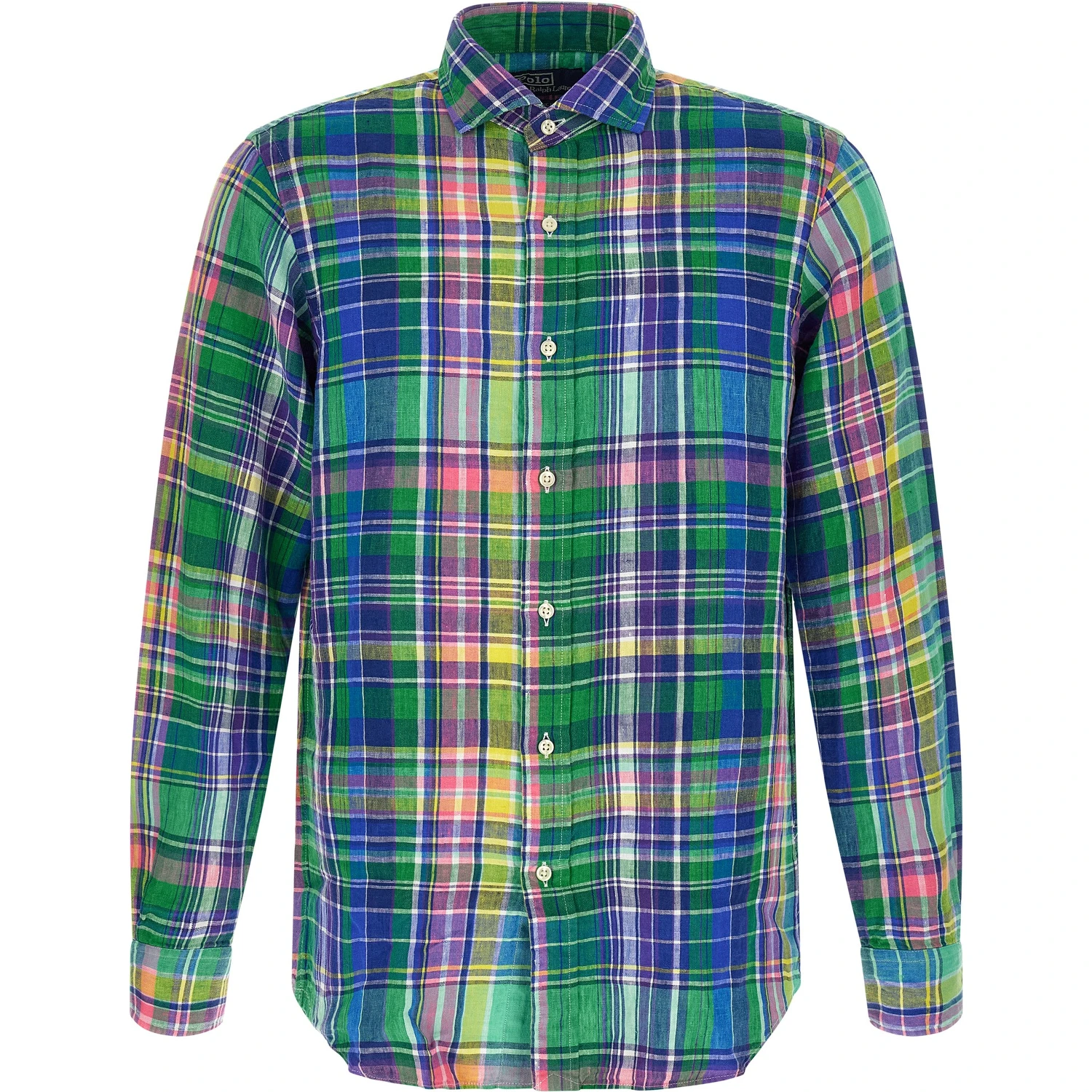 Multicolor Linen Blouse
