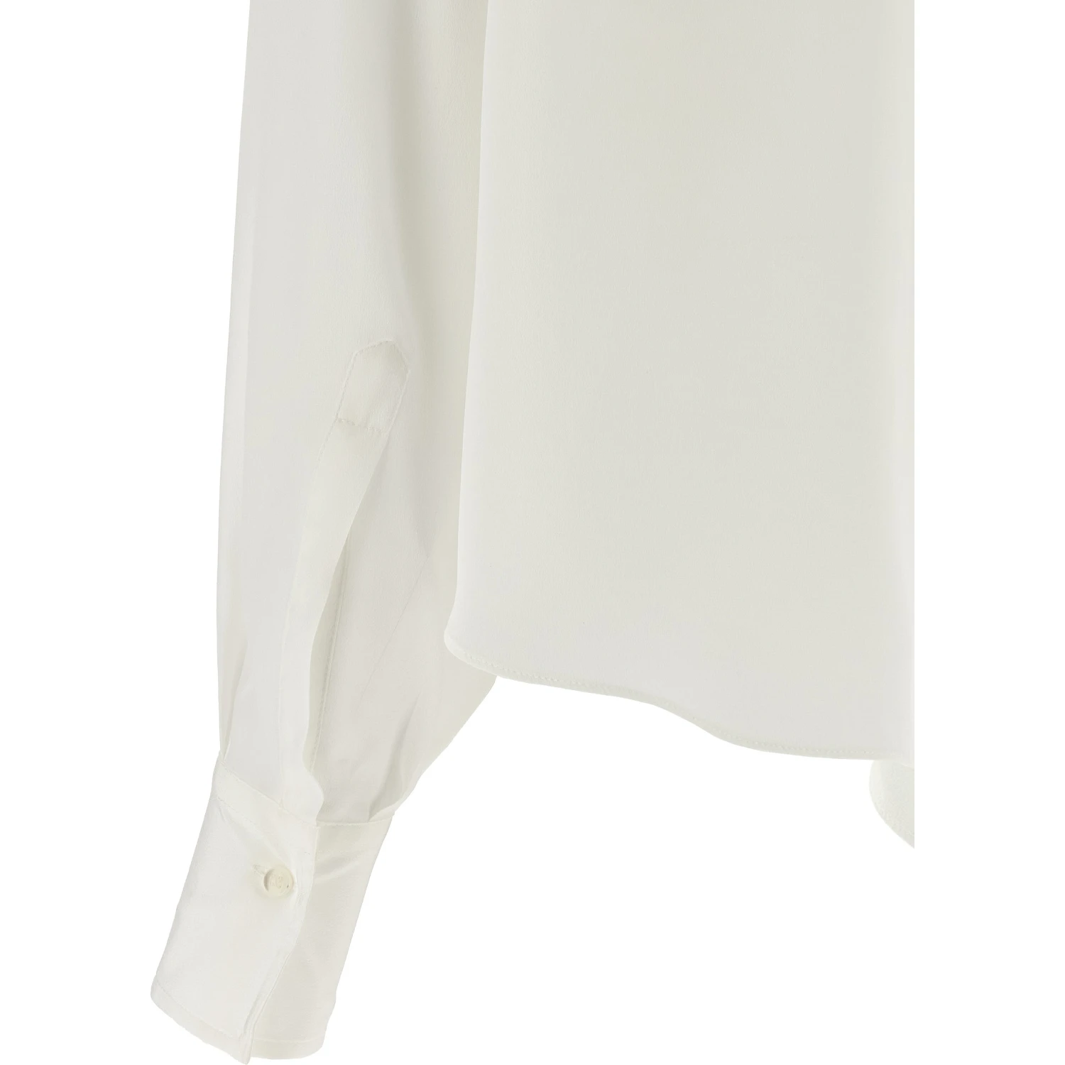 White Silk Blouse