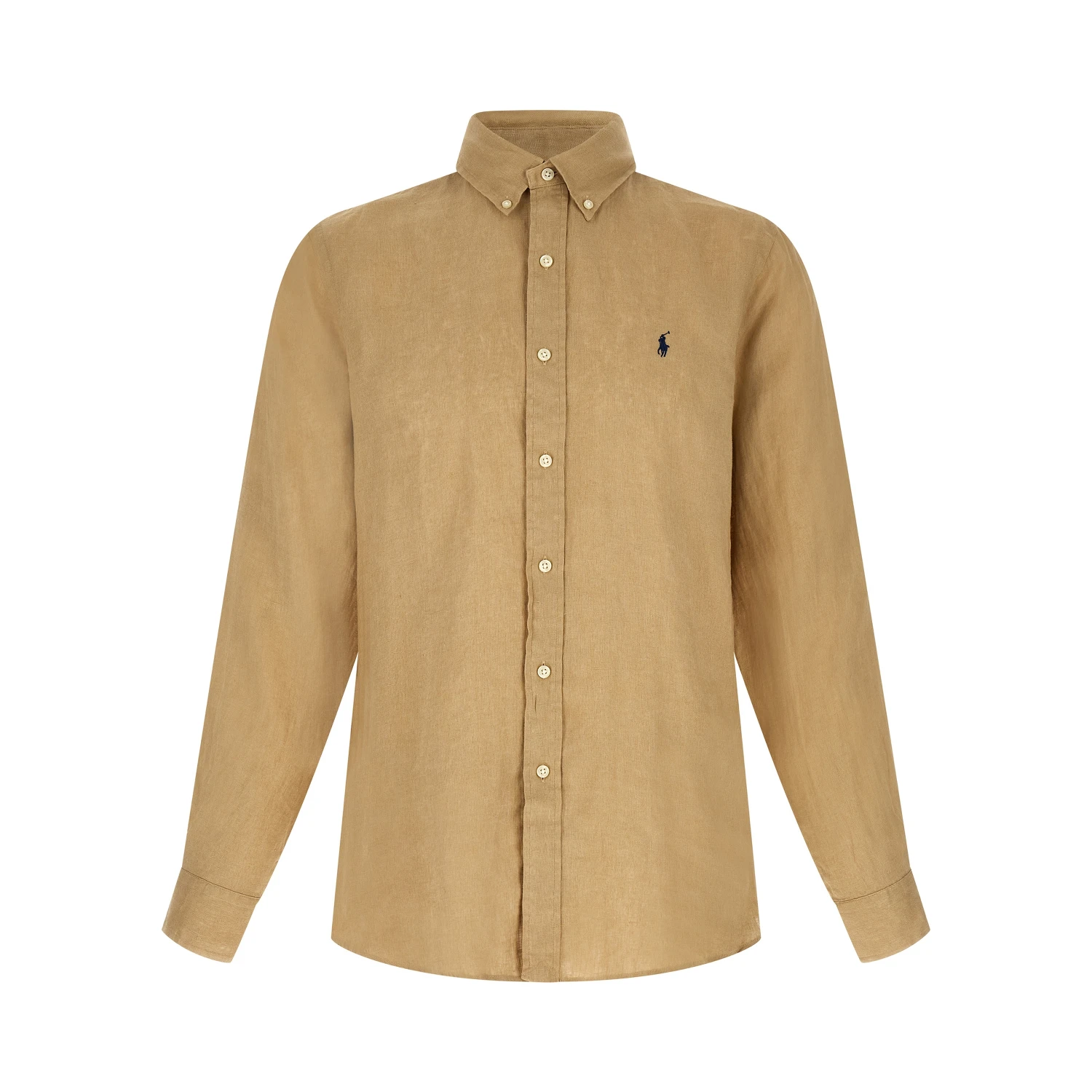 Beige Linen Blouse