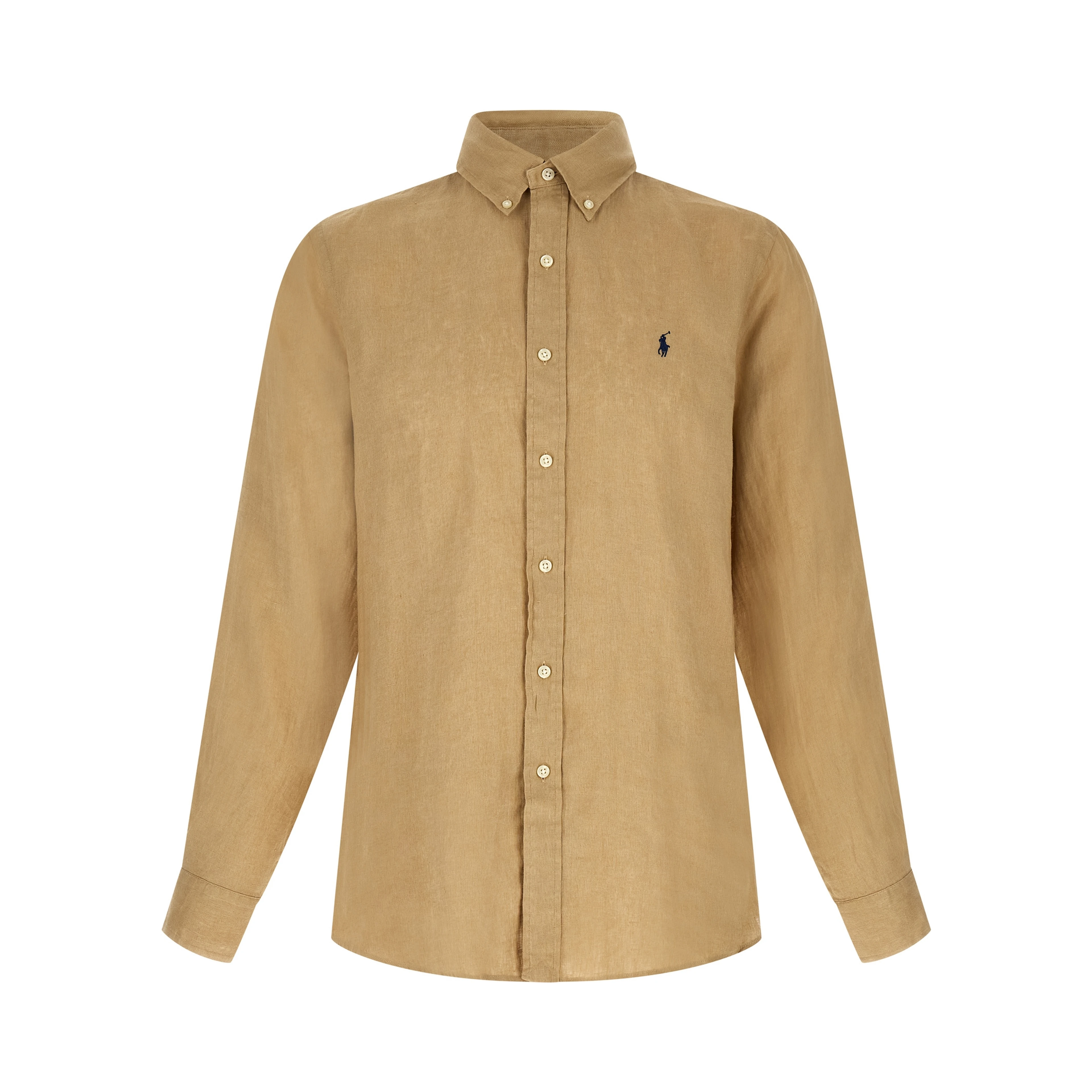 Beige Linen Blouse