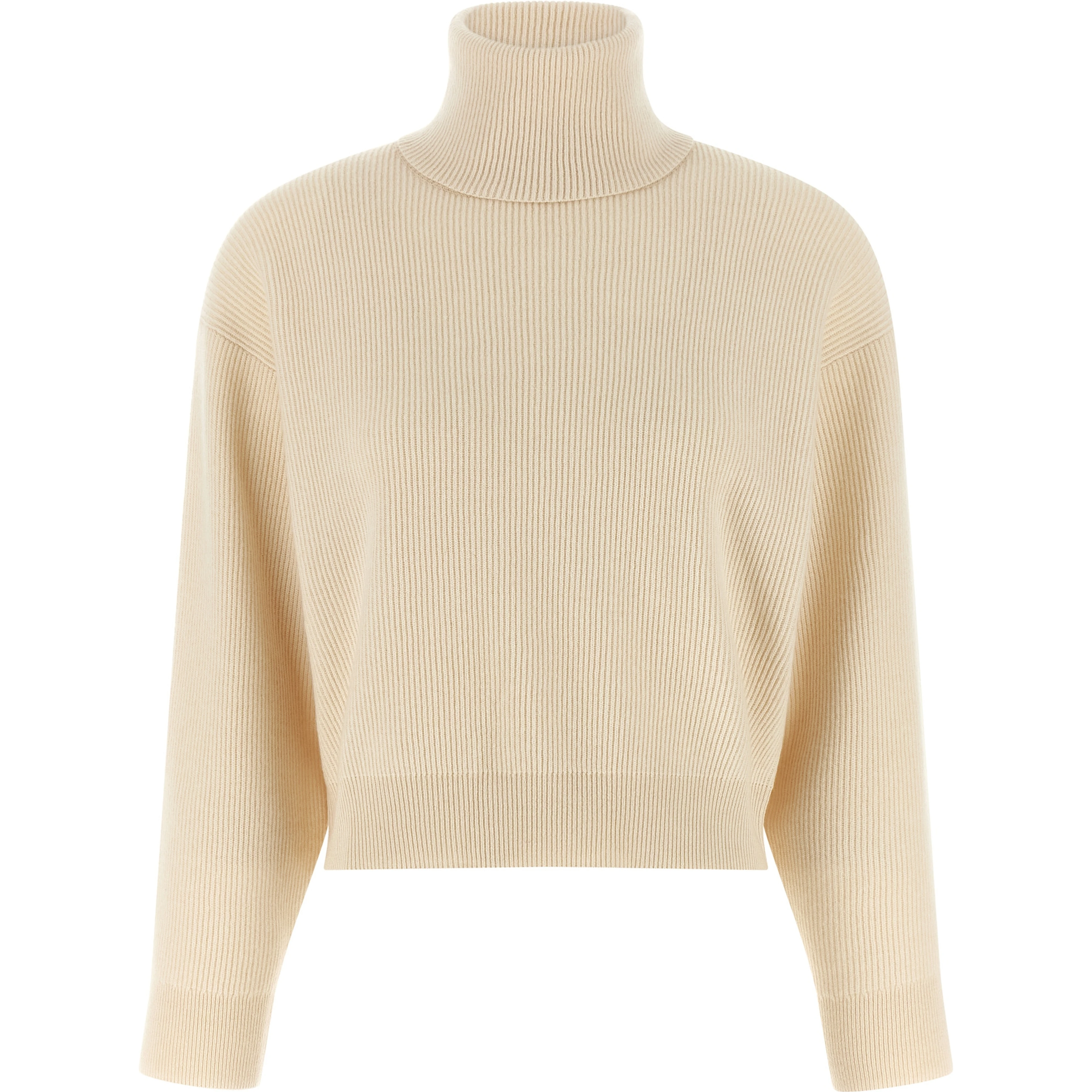 White Virgin Wool Cardigan