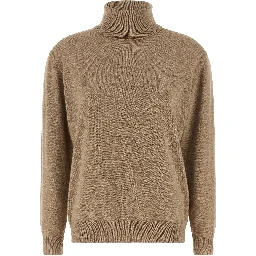 Beige Cashmere Cardigan