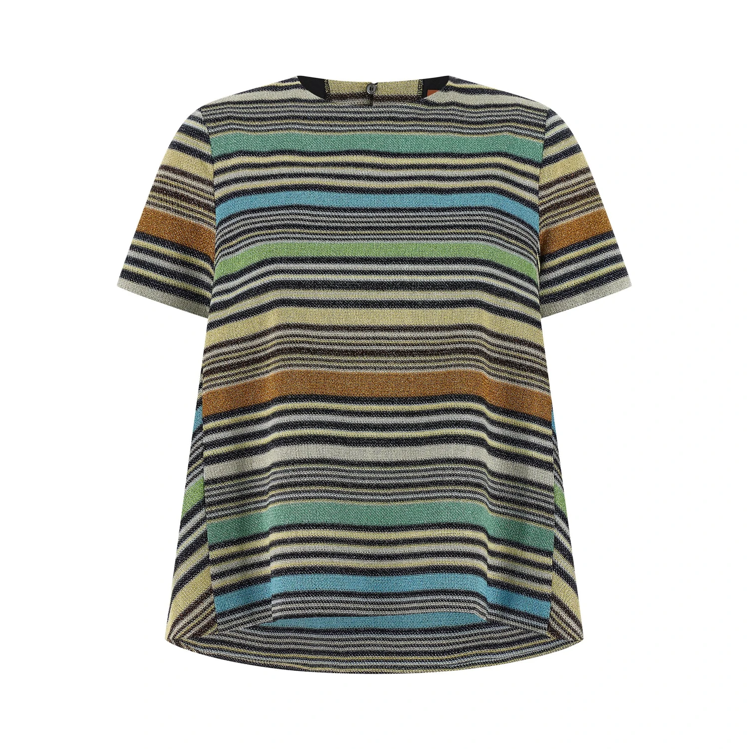 Multicolor Viscose T-Shirt