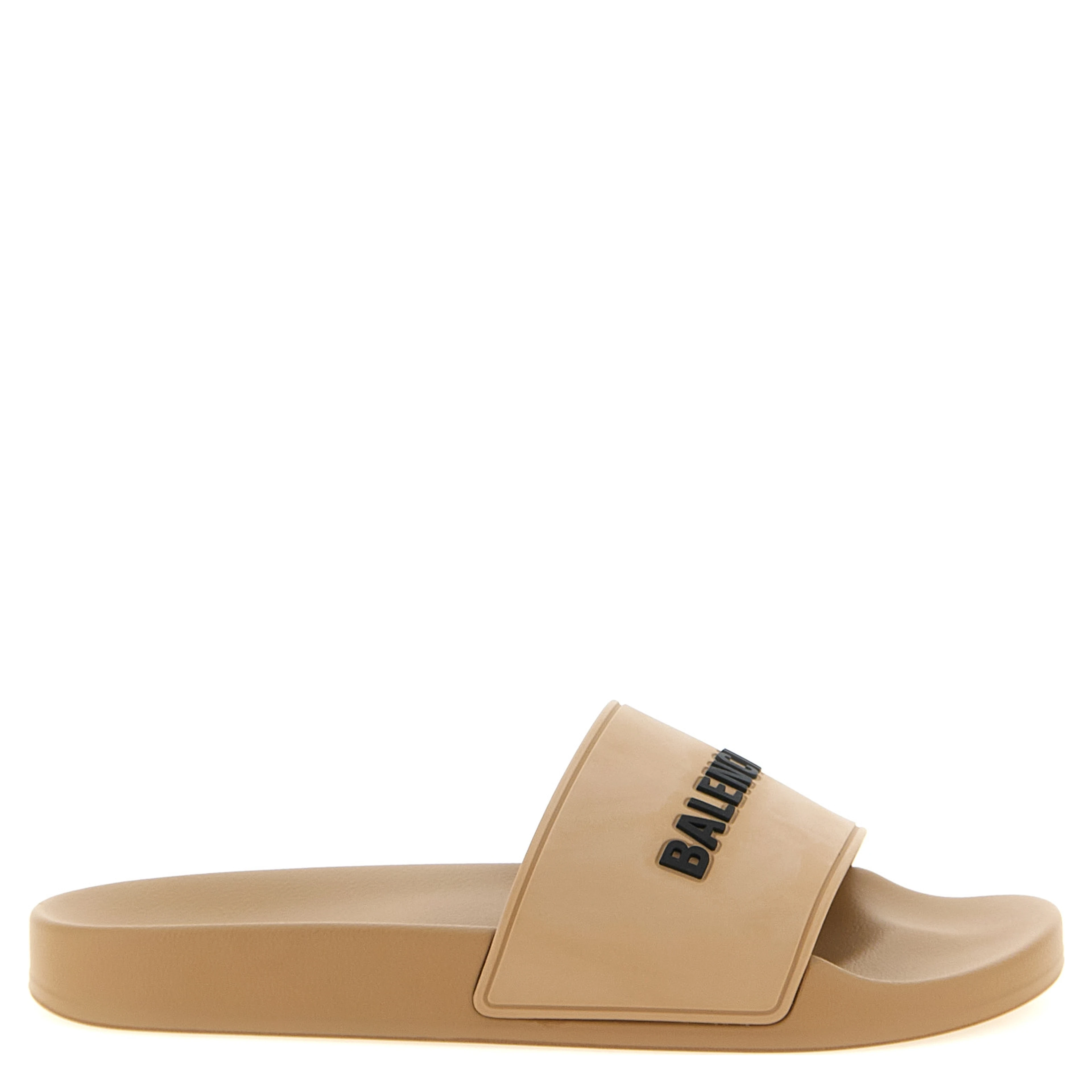 Beige Plastic Slides