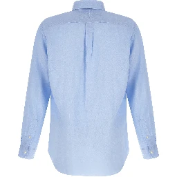Blue Linen Blouse