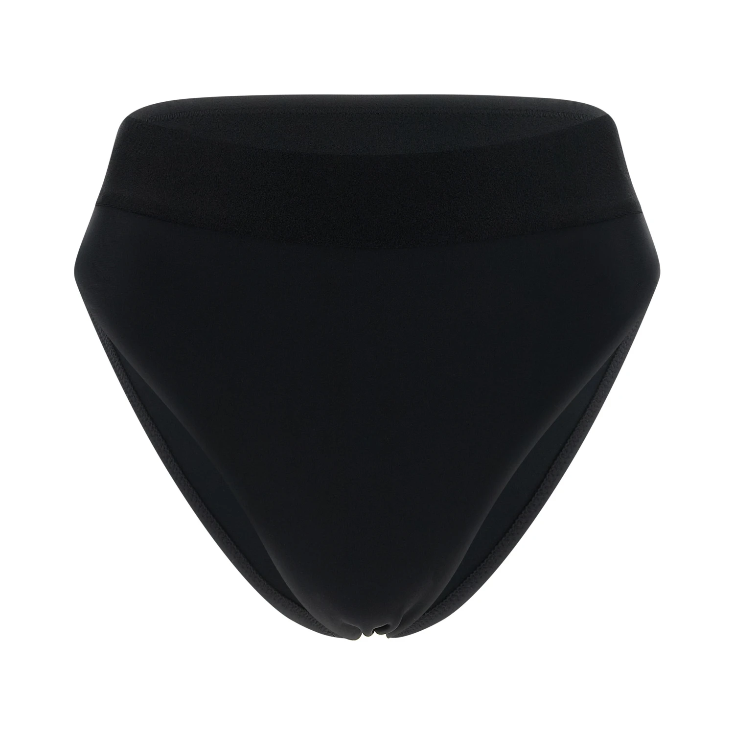 Black Recycled Polyamide Swim Briefs