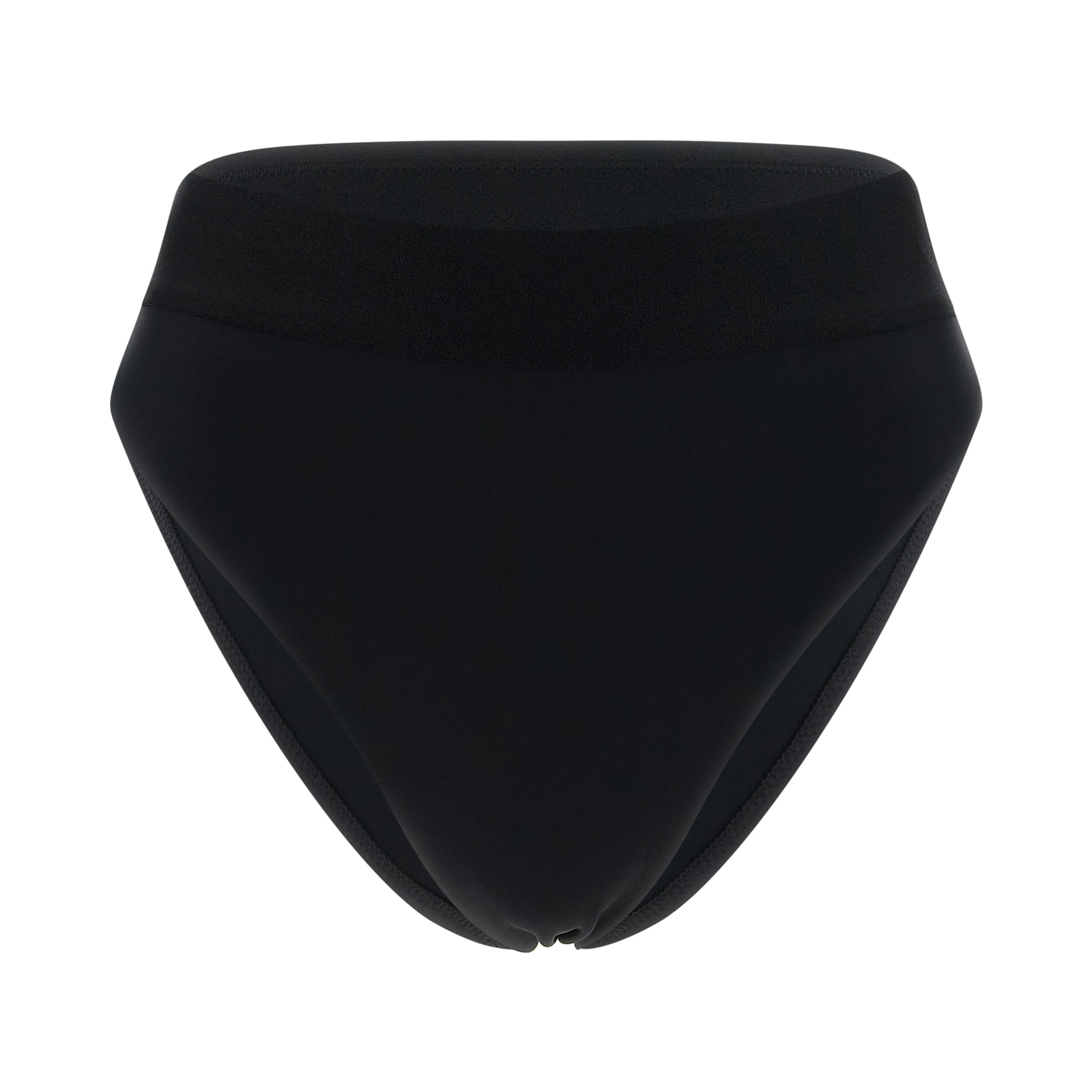 Black Recycled Polyamide Swim Briefs