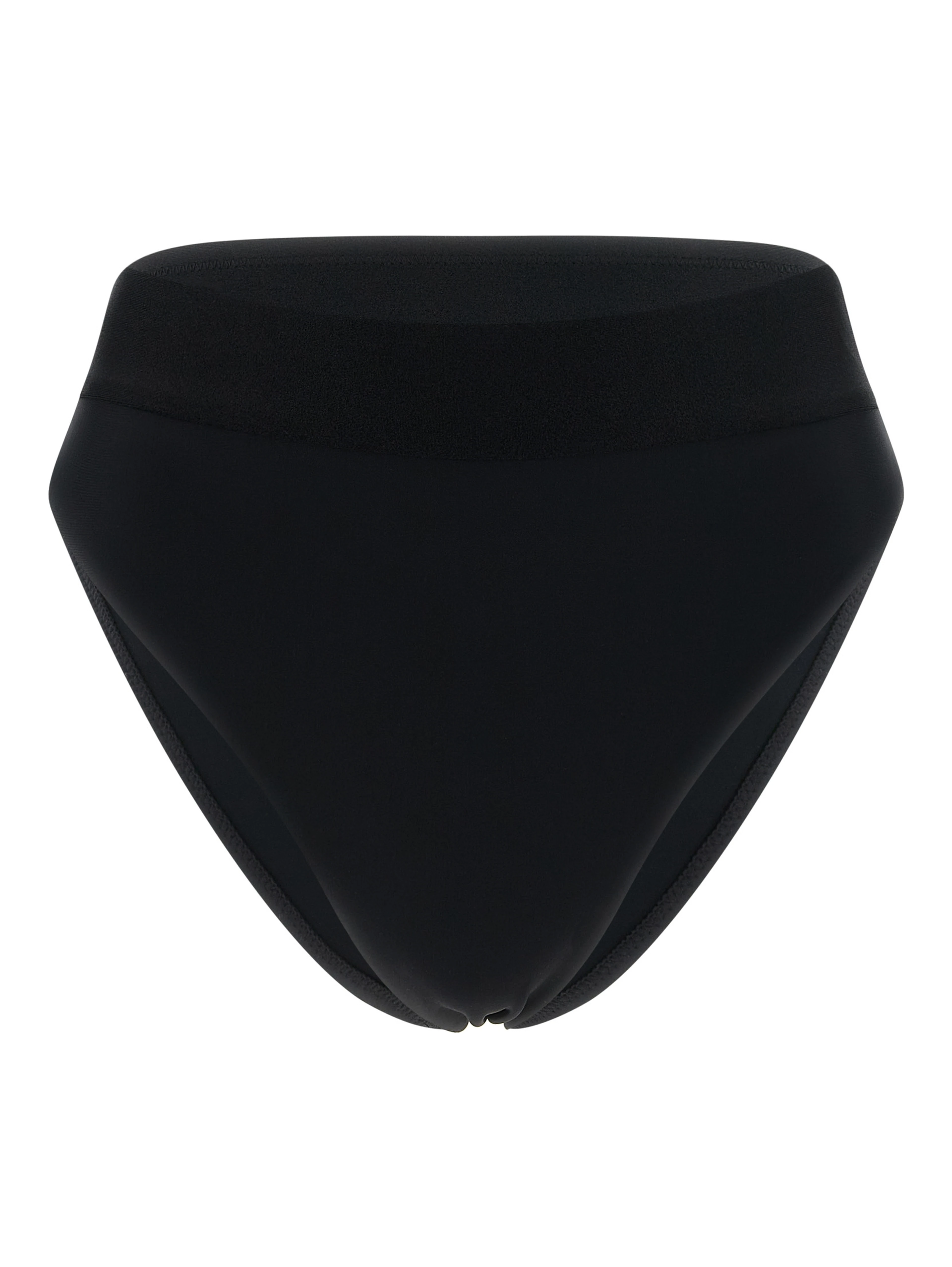 Black Recycled Polyamide Swim Briefs