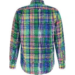 Multicolor Linen Blouse