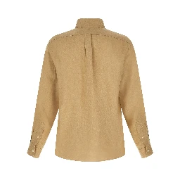 Beige Linen Blouse