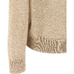 Gold Wool Polo Shirt