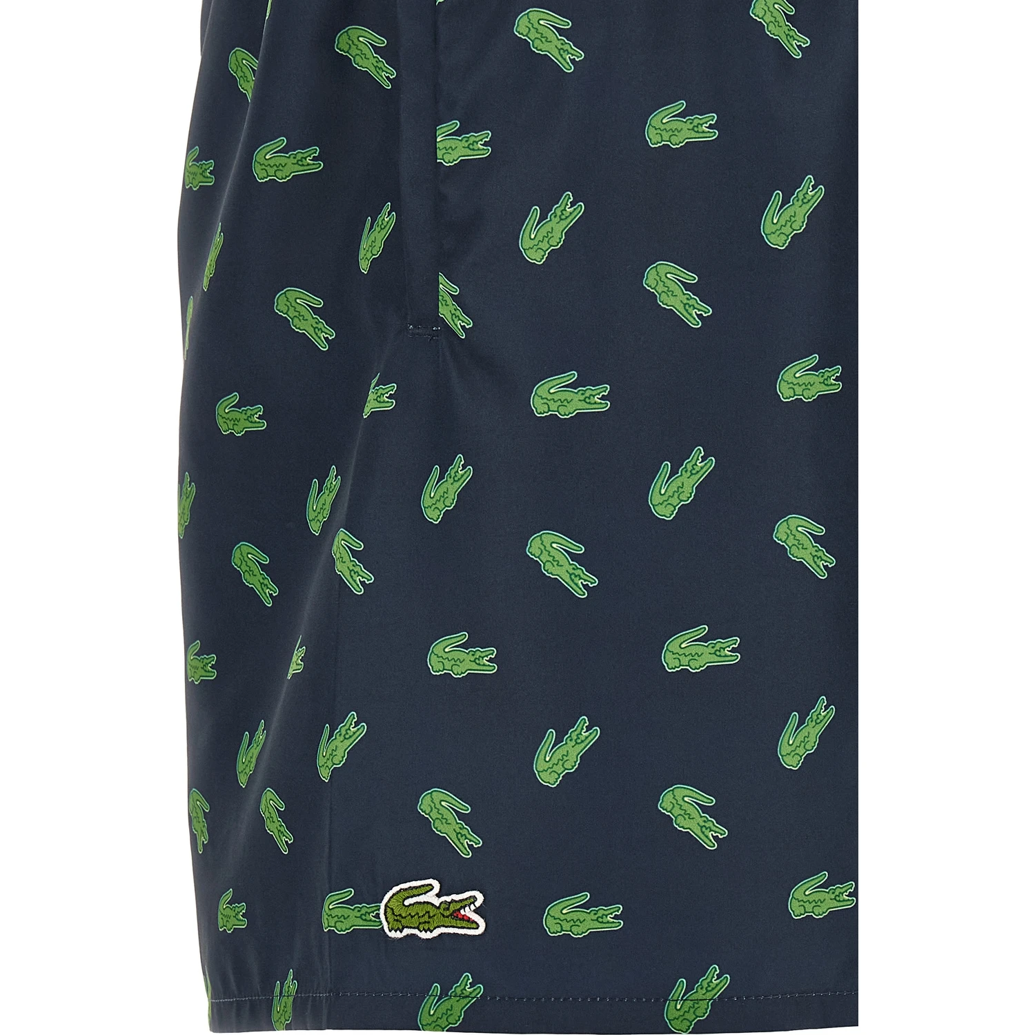 Blue Polyester Swim Shorts