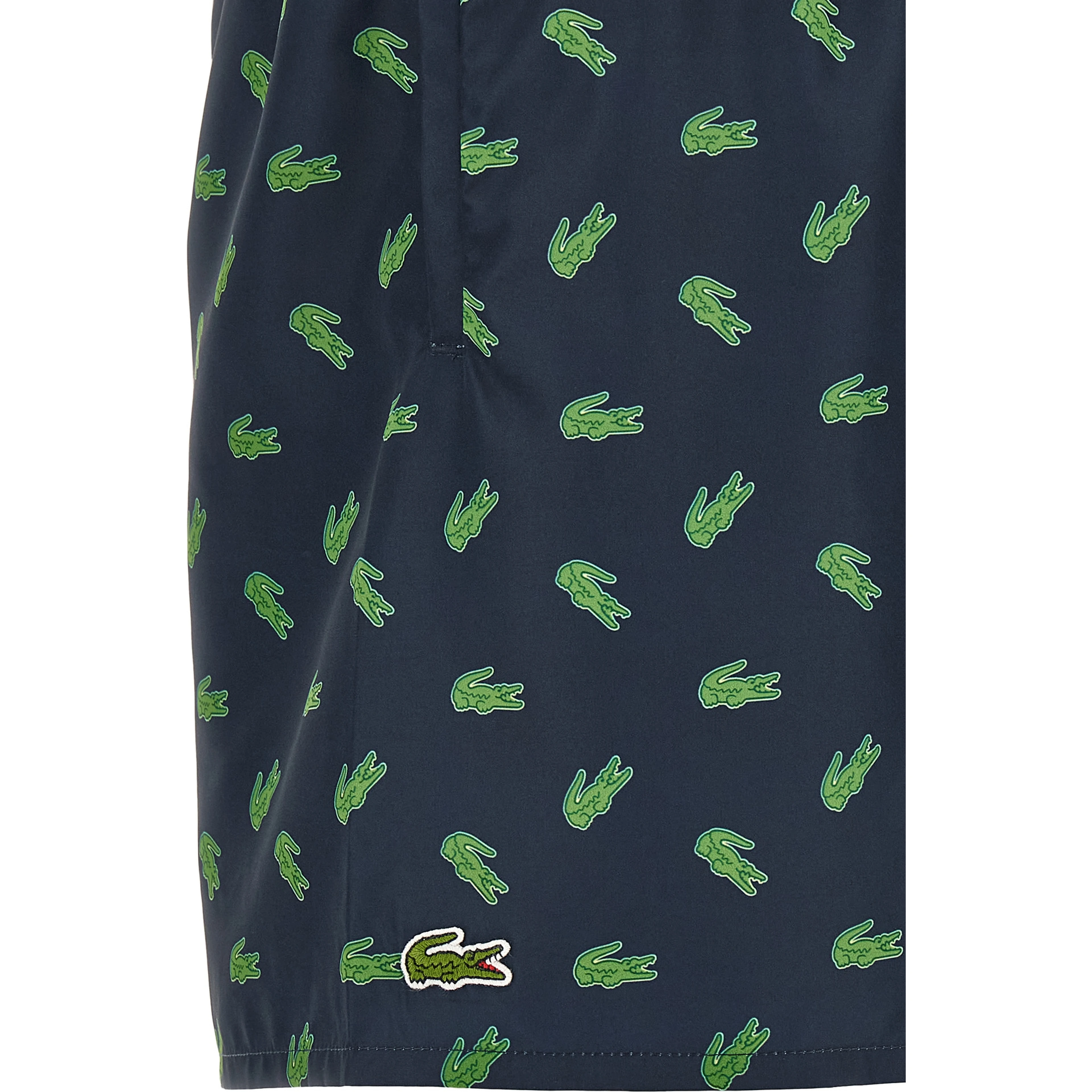 Blue Polyester Swim Shorts