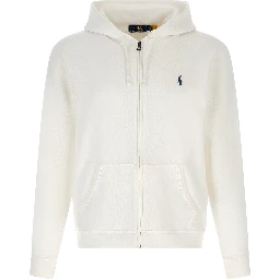 White Cotton Sweatshirt