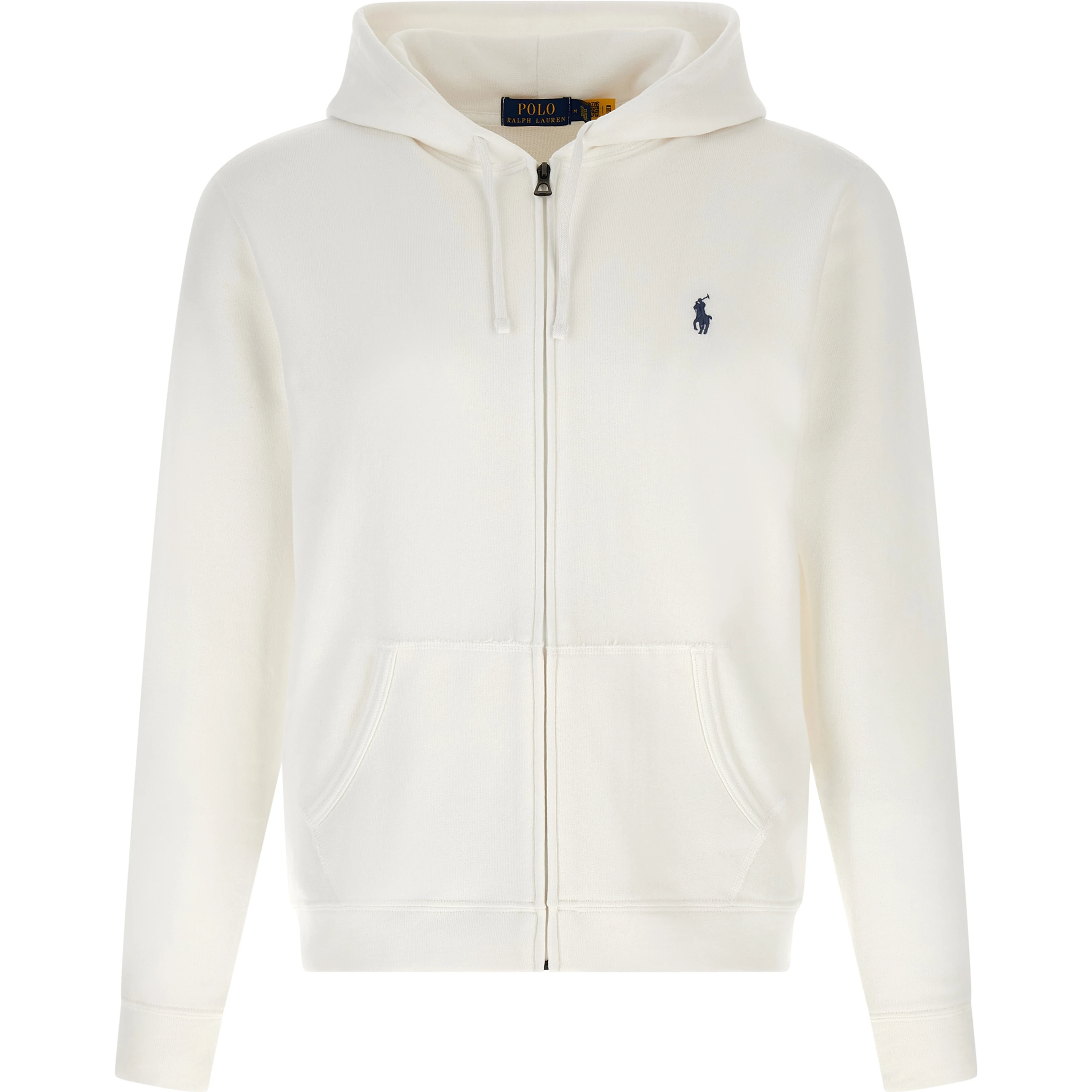 White Cotton Sweatshirt