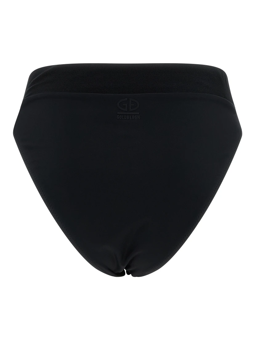 Black Recycled Polyamide Swim Briefs