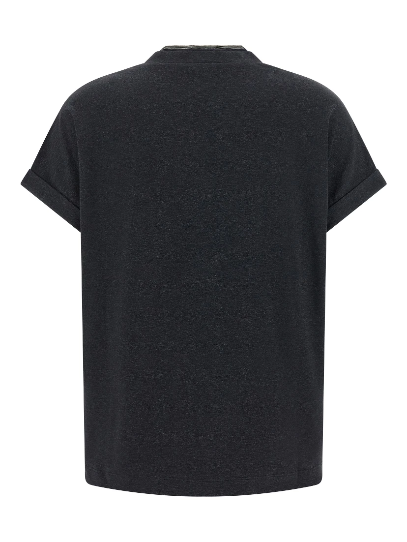 Gray Cotton T-Shirt