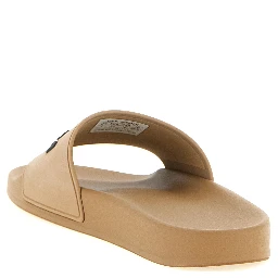 Beige Plastic Slides