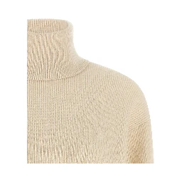White Virgin Wool Cardigan