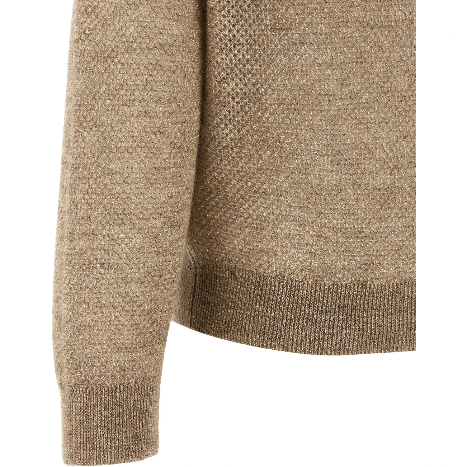 Beige Wool Cardigan