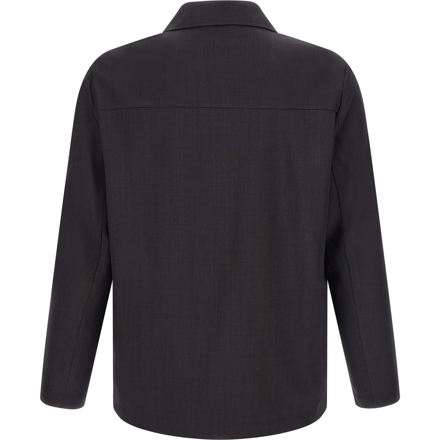 Gray Polyester Blouse