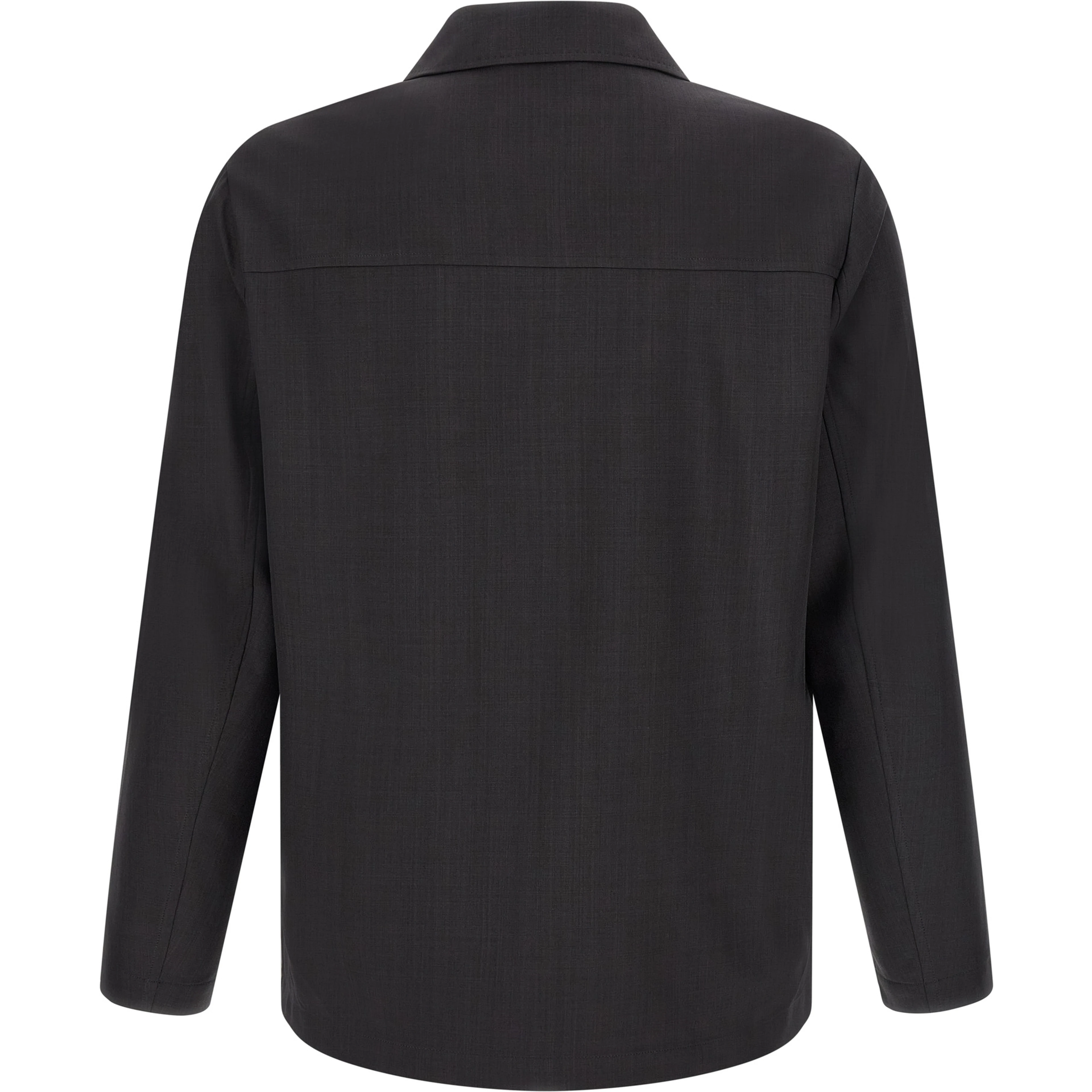 Gray Polyester Blouse