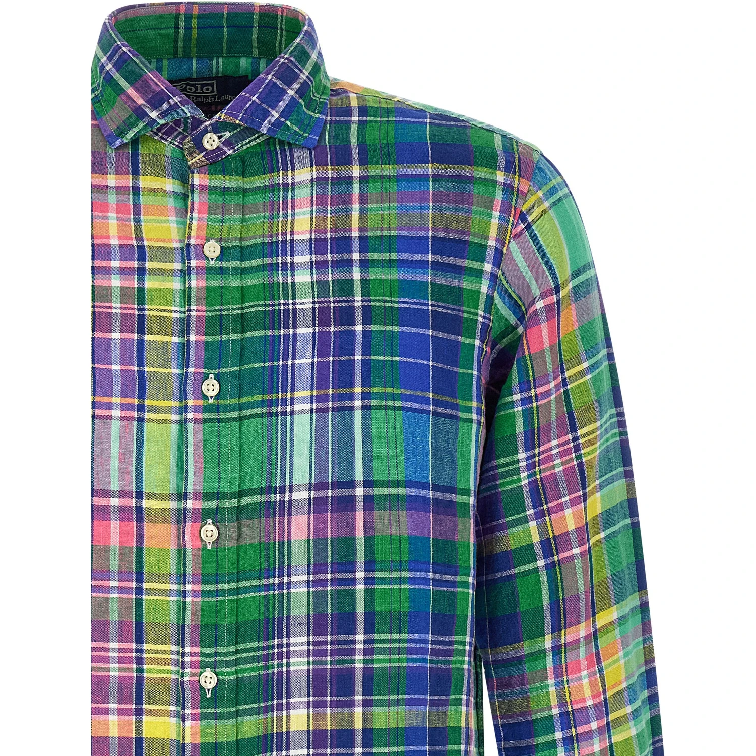 Multicolor Linen Blouse