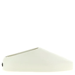 Beige Acetate Clogs