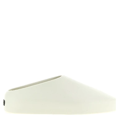 Beige Acetate Clogs
