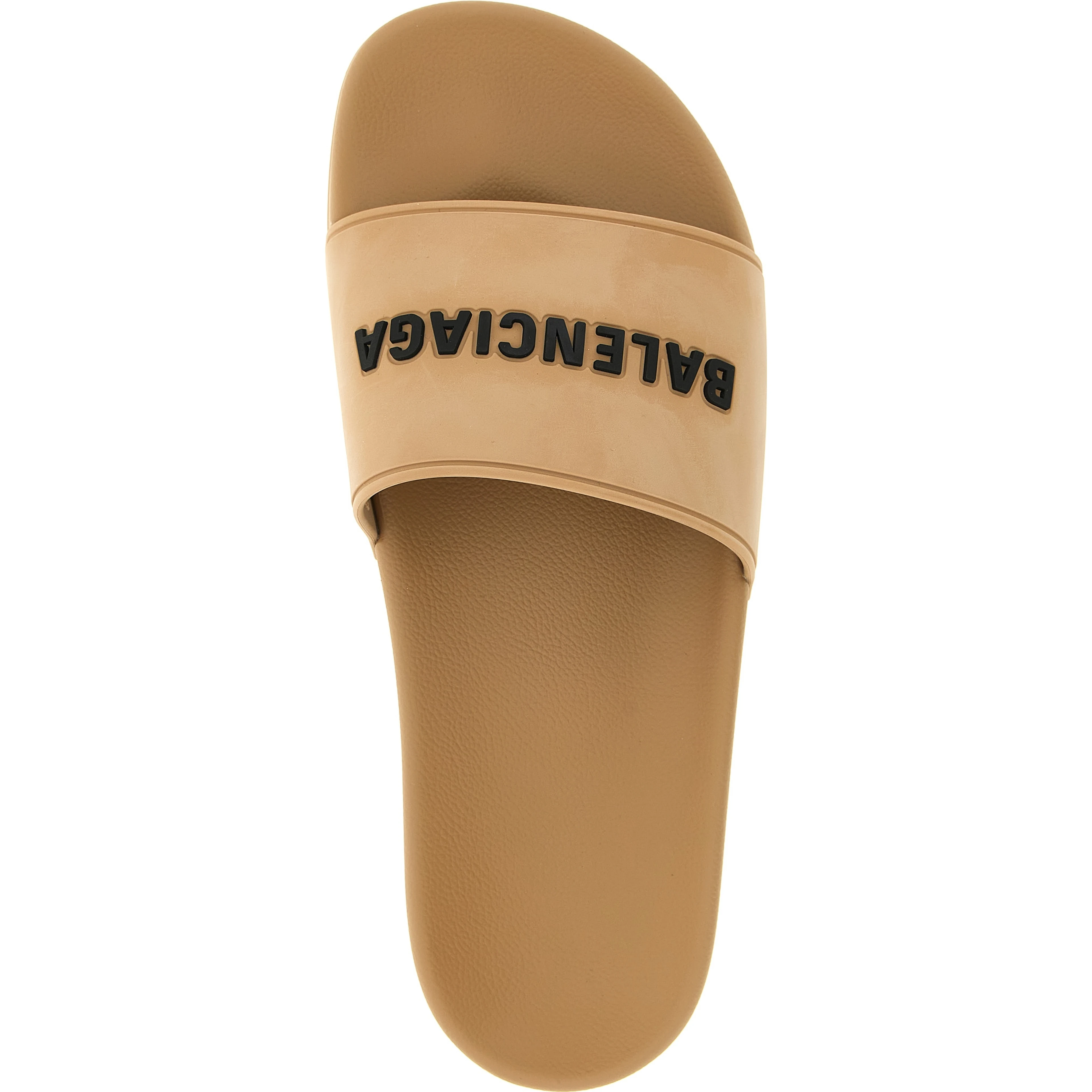 Beige Plastic Slides