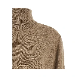 Beige Cashmere Cardigan