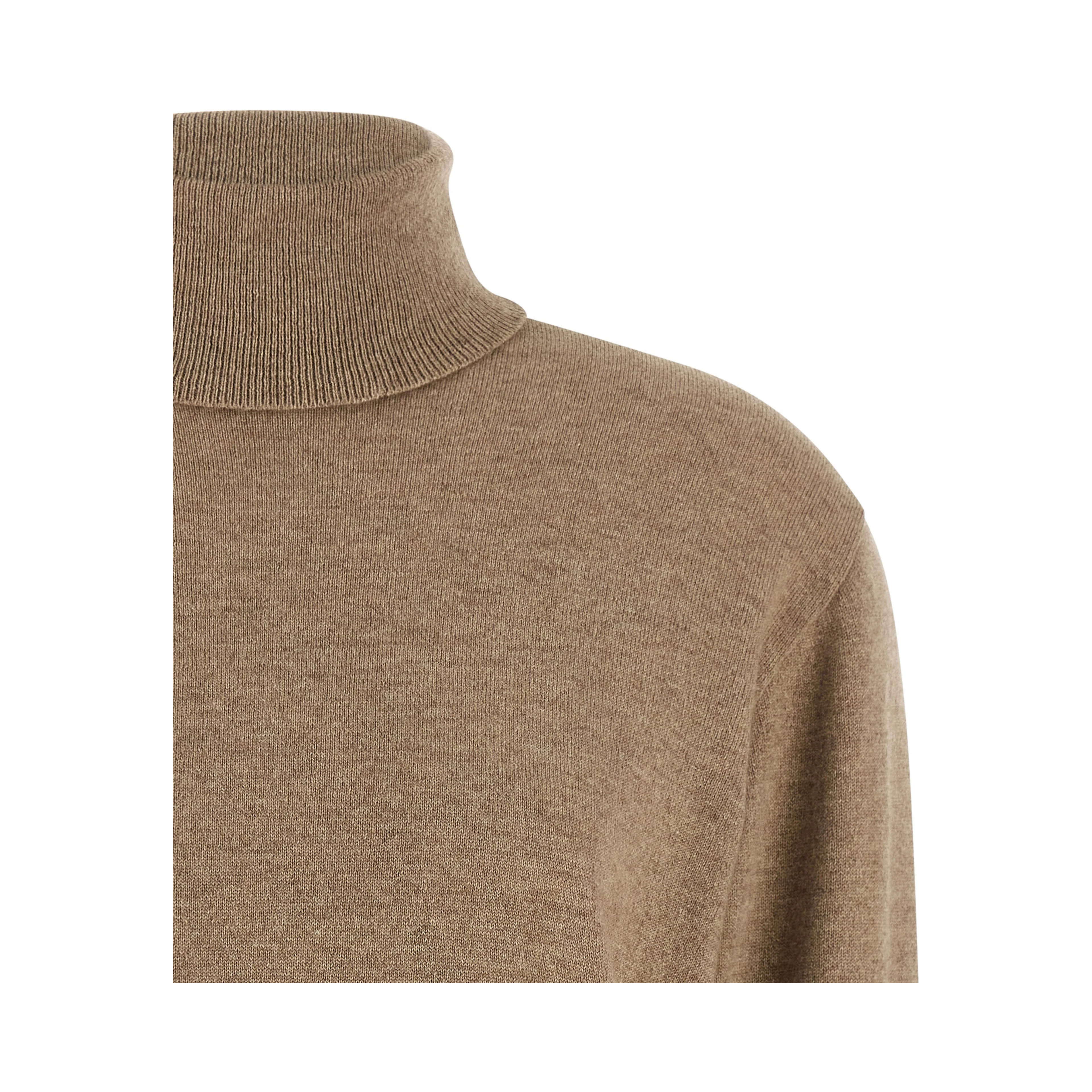 Beige Cashmere Cardigan