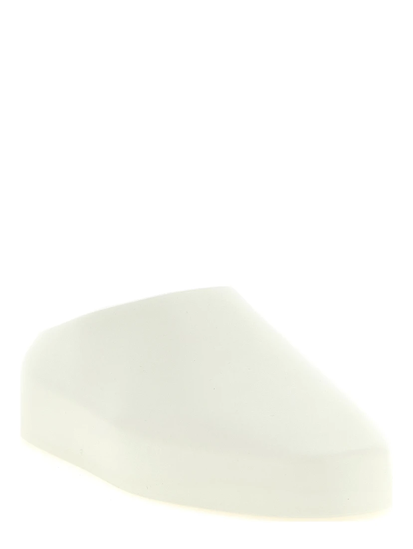 Beige Acetate Clogs