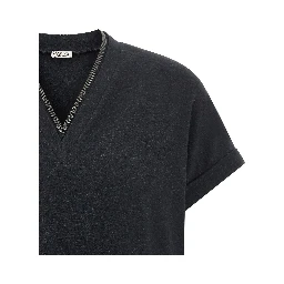 Gray Cotton T-Shirt