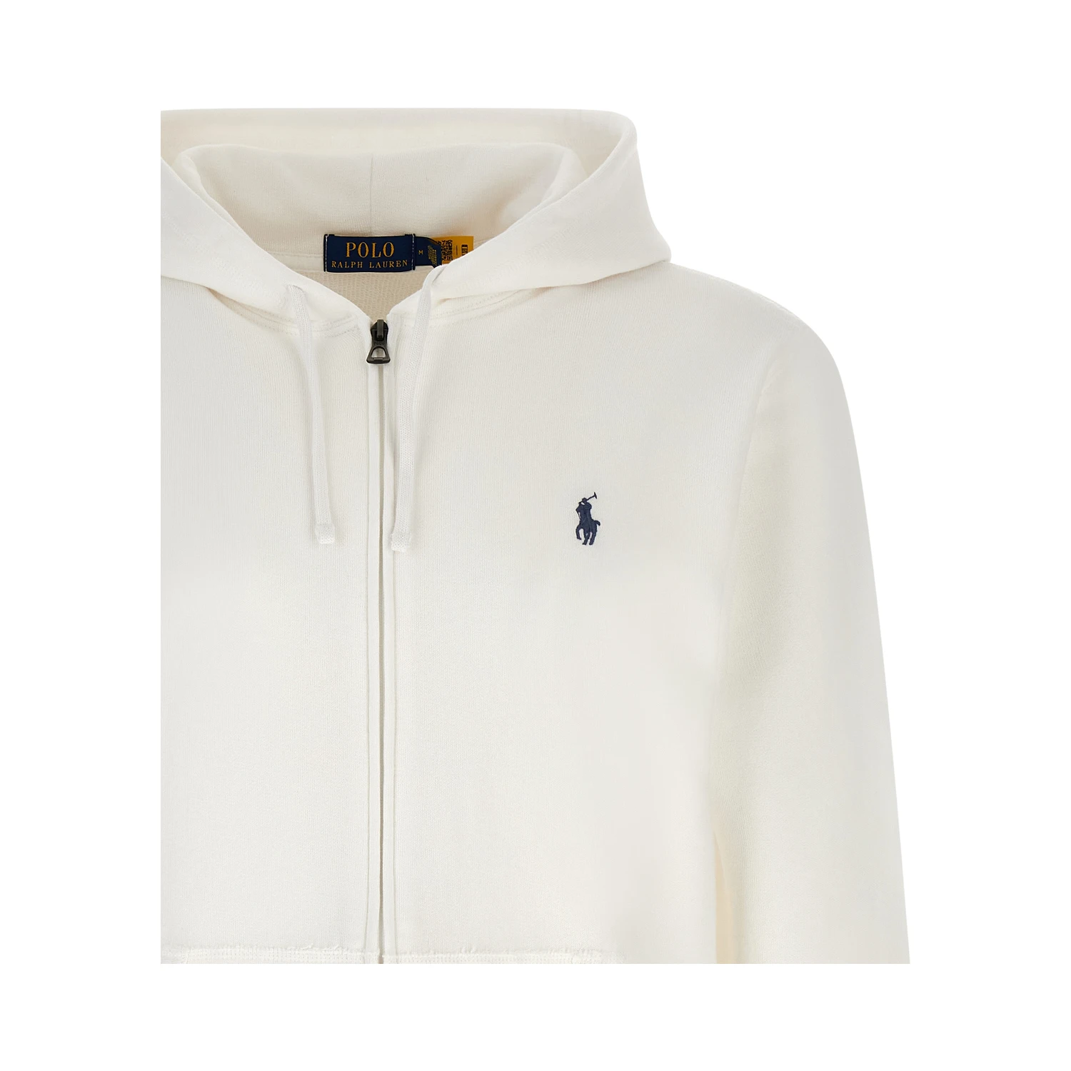 White Cotton Sweatshirt