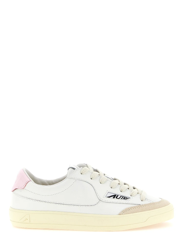 Multicolor Cowhide Low Top Sneakers