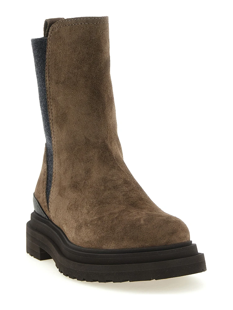 Brown Calfskin Ankle Boots alternative