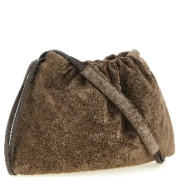 Brown Calfskin Clutch Bag