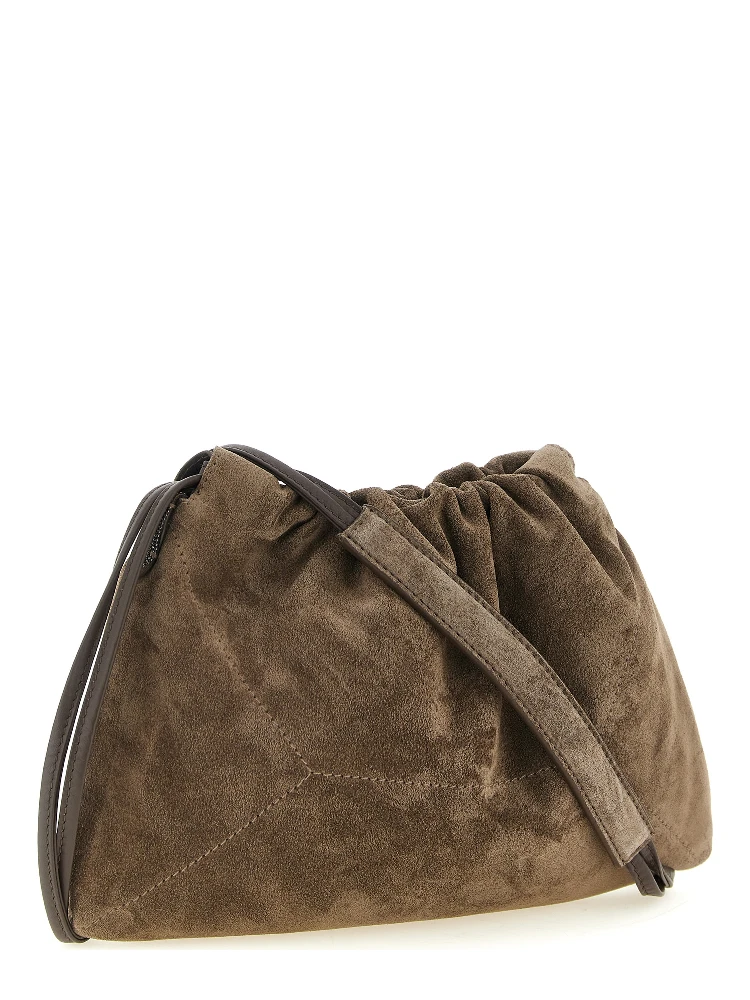 Brown Calfskin Clutch Bag alternative
