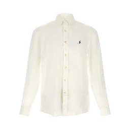 White Linen Blouse